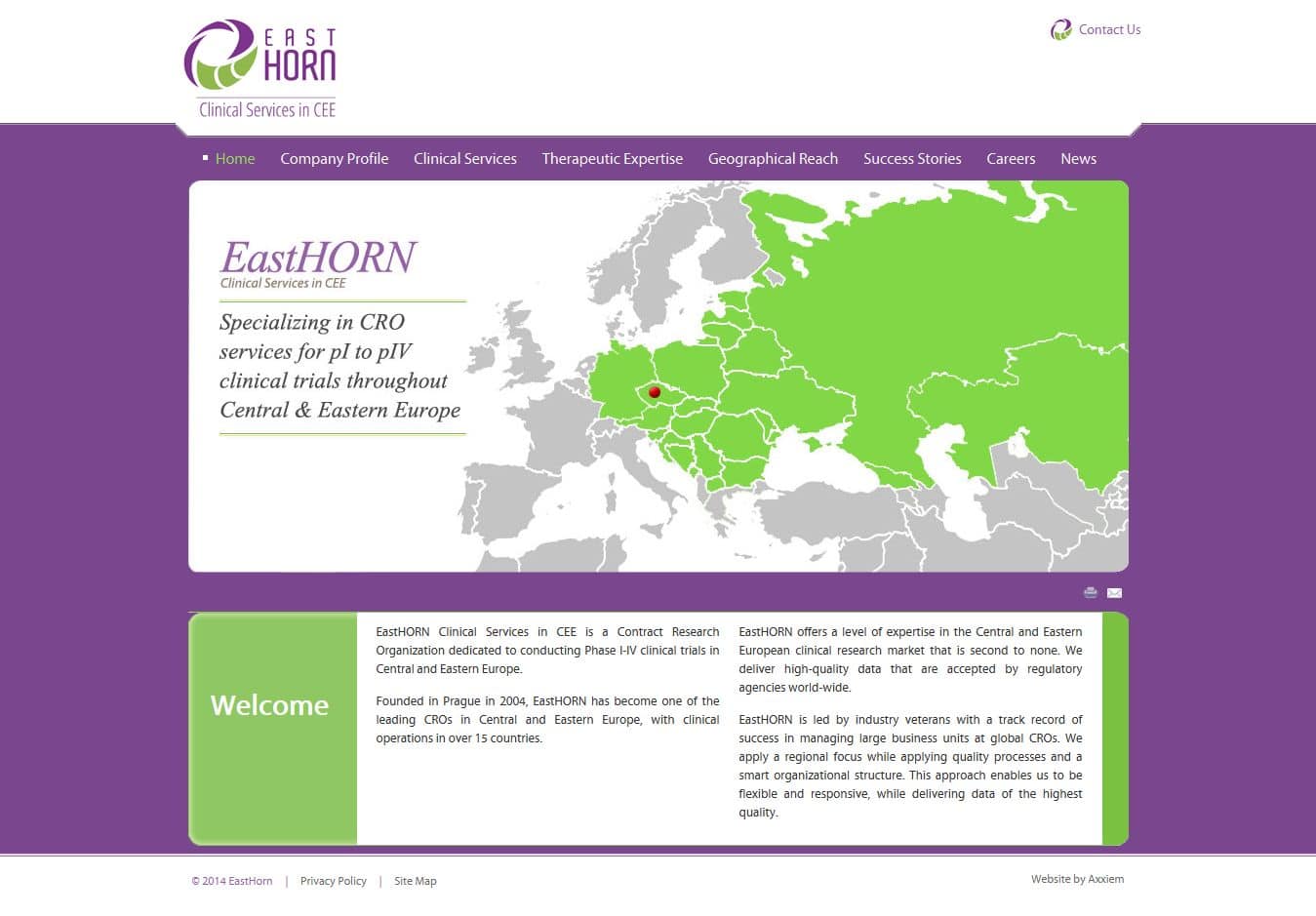 EastHORN  website