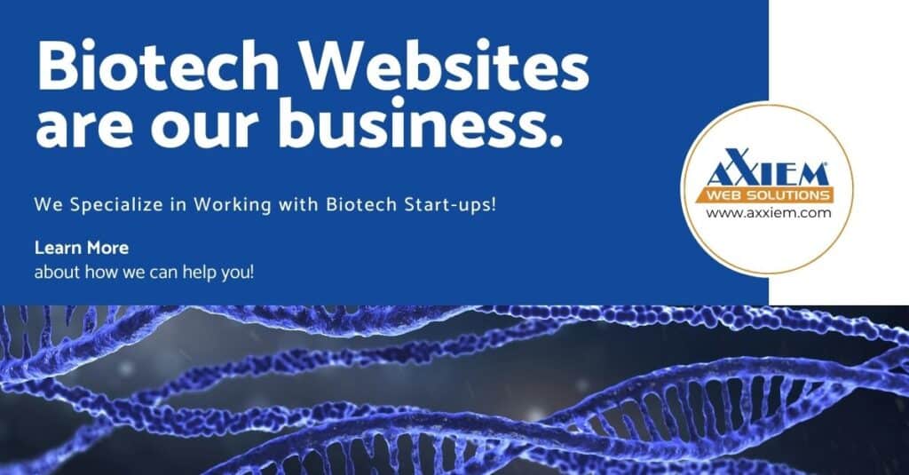 15 Biotech Websites Redefining Innovation website contact us image link