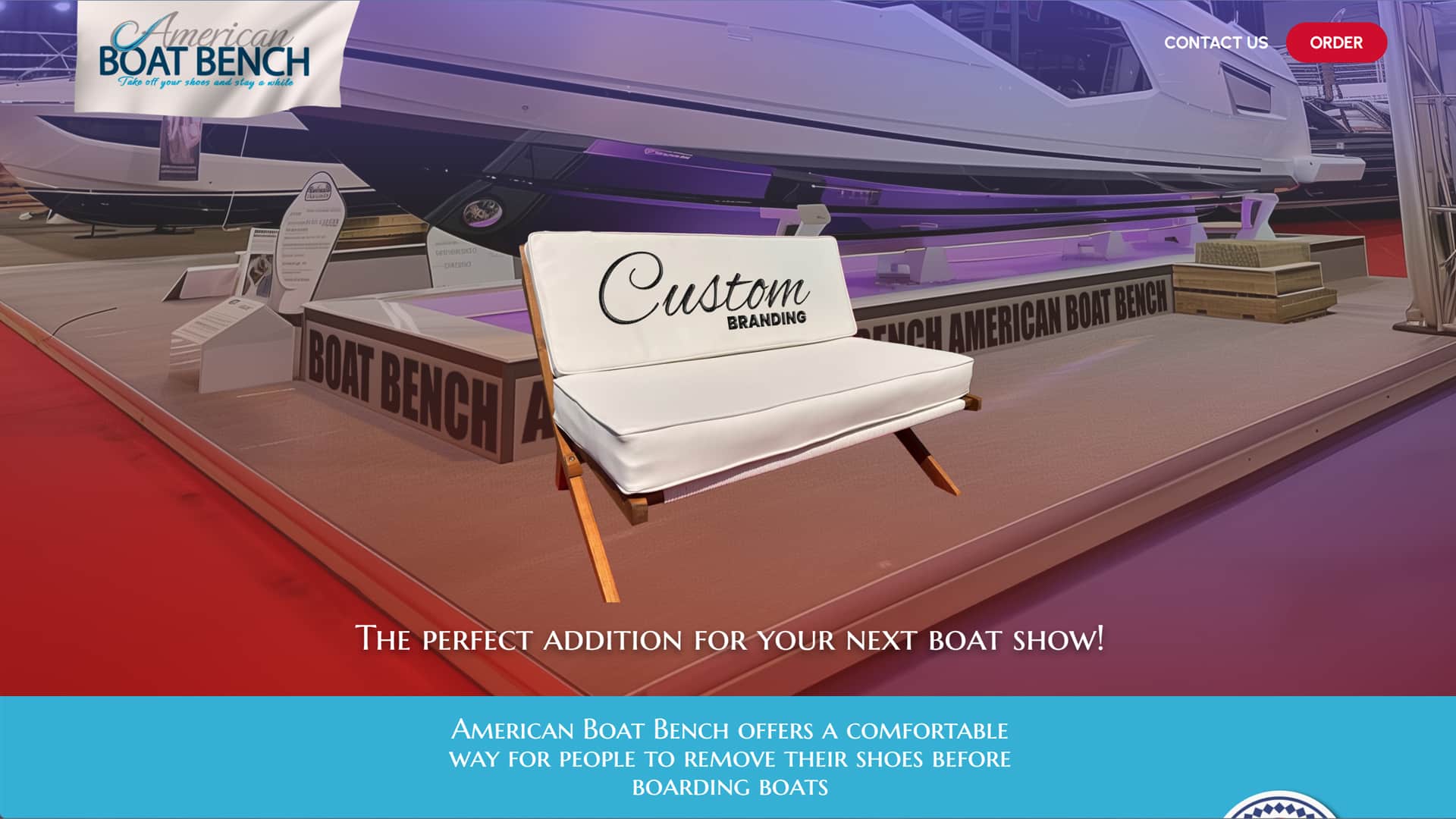 American Boat Bench portfolio image for banner display.