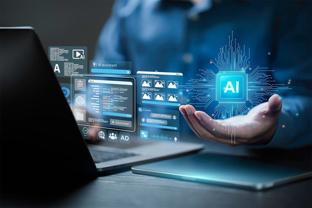 The impact of ai on web design and development blog image