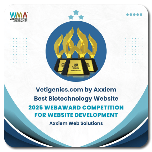 2025 Best Biotech Website Award